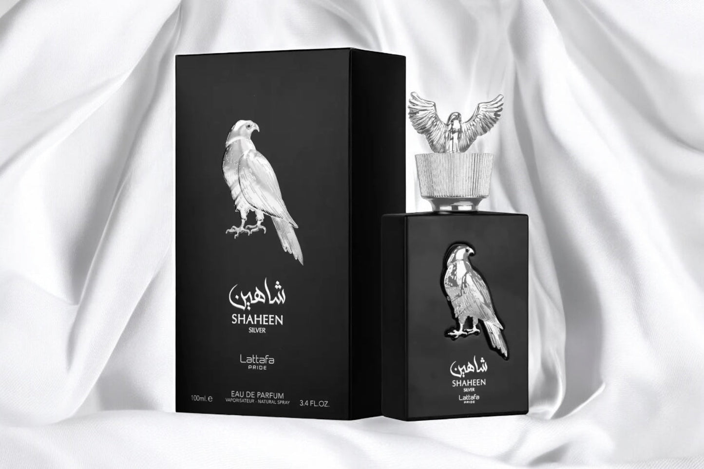 Lattafa Pride Shaheen Silver Eau